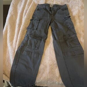 Garage Slate Grey Cargo Pants